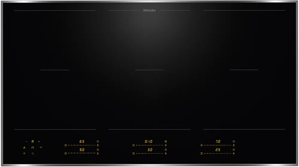 Miele Induktionskochfeld KM 8595 FR Edelstahlrahmen