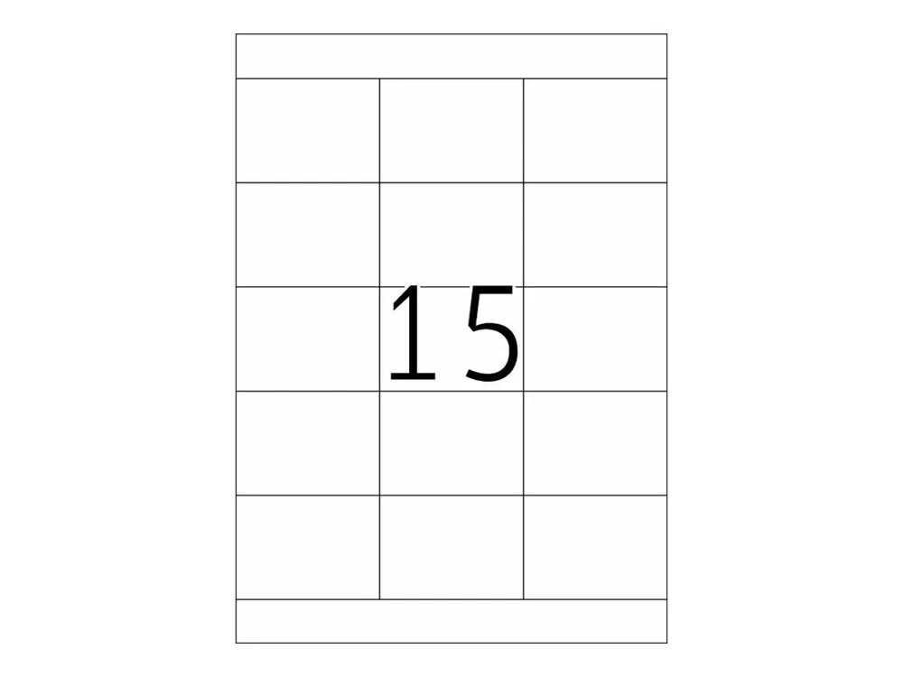 HERMA Premium - Papier - matt - permanent selbstklebend - weiß - 70 x 50.8 mm 375 Etikett(en) (25 Bogen x 15)