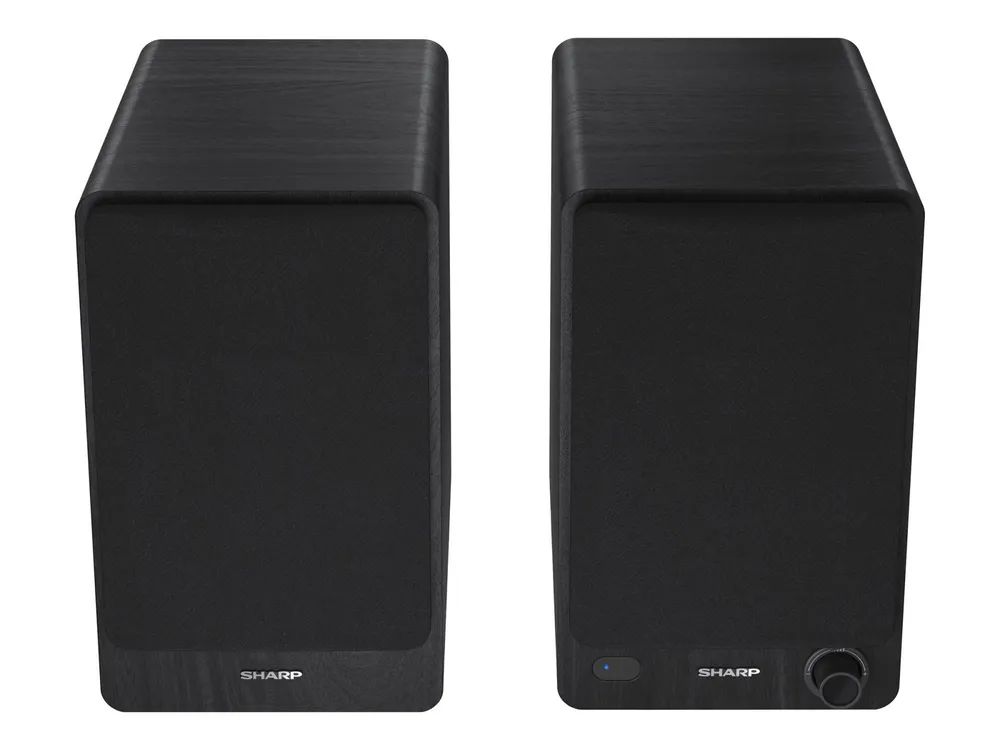 Sharp CP-SS30 - Lautsprecher - 2.0-Kanal - Bücherregal - kabellos - Bluetooth - USB - 60 Watt (Gesamt)