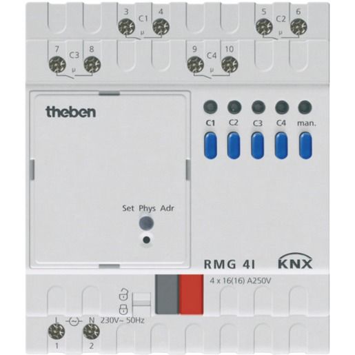 Theben KNX SCHALTAKTOR 4FACH 16A / THEBEN T4930210