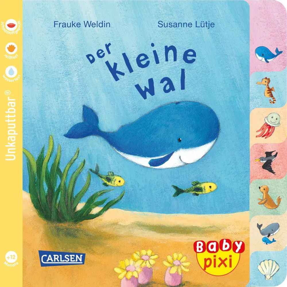 Carlsen Verlag GmbH Baby-Pixi 80: Kleiner Wal
