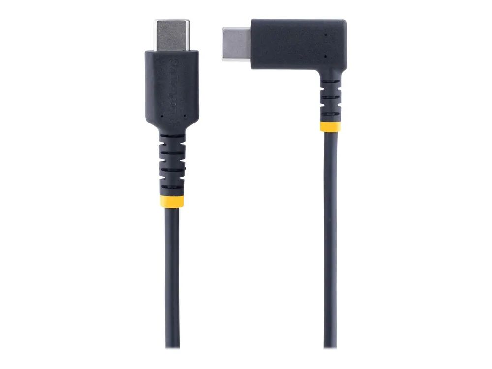 StarTech.com 2 m USB-C Ladekabel Mit Winkelstecker und 60W PD - Robust - USB-Kabel - 24 pin USB-C (M)