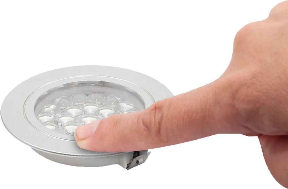 Grove Mini Touch LED Downlight CORVUS nickel