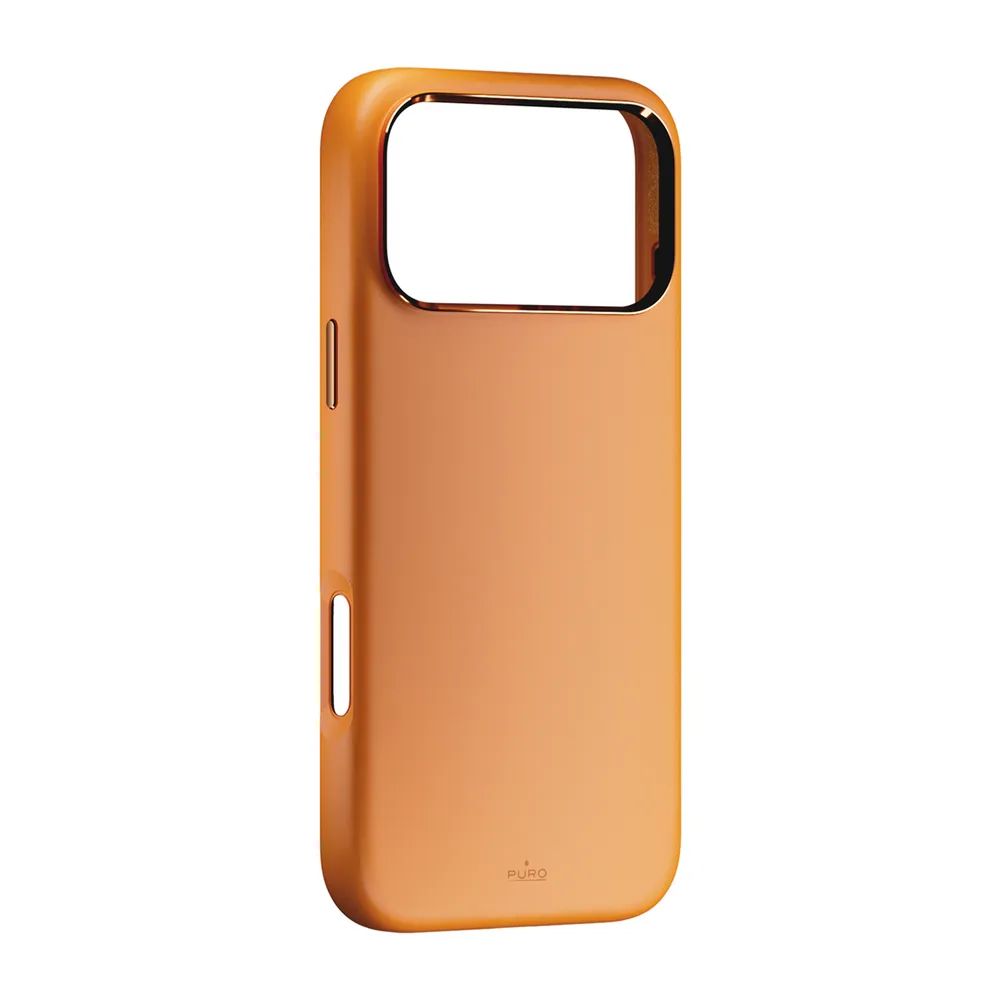 PURO ICON MAG PRO MagSafe kompatibles Cover für iPhone 17 PRO, orange