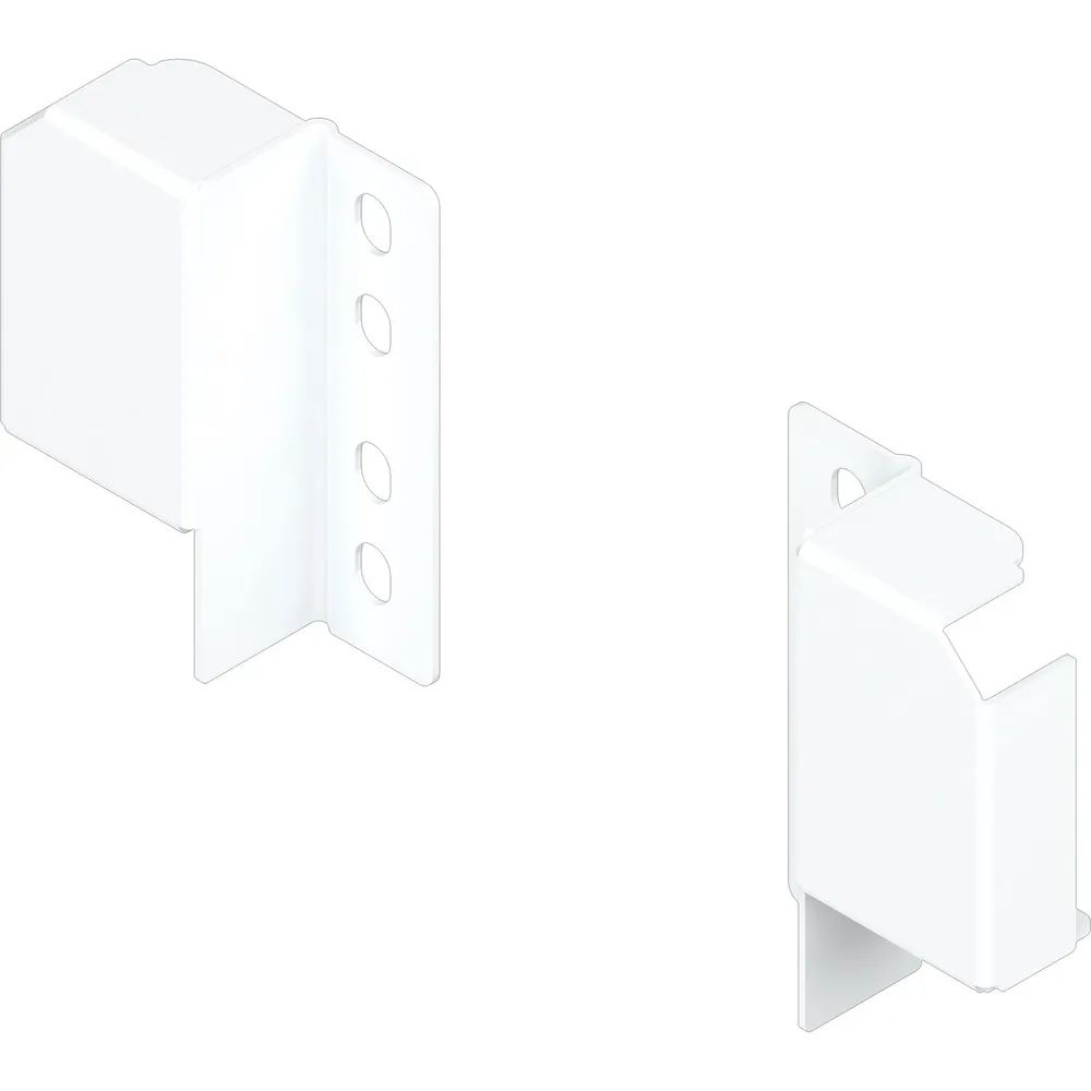 BLUM TANDEMBOX antaro Relinghalter für verstellbare Reling, Seidenweiß