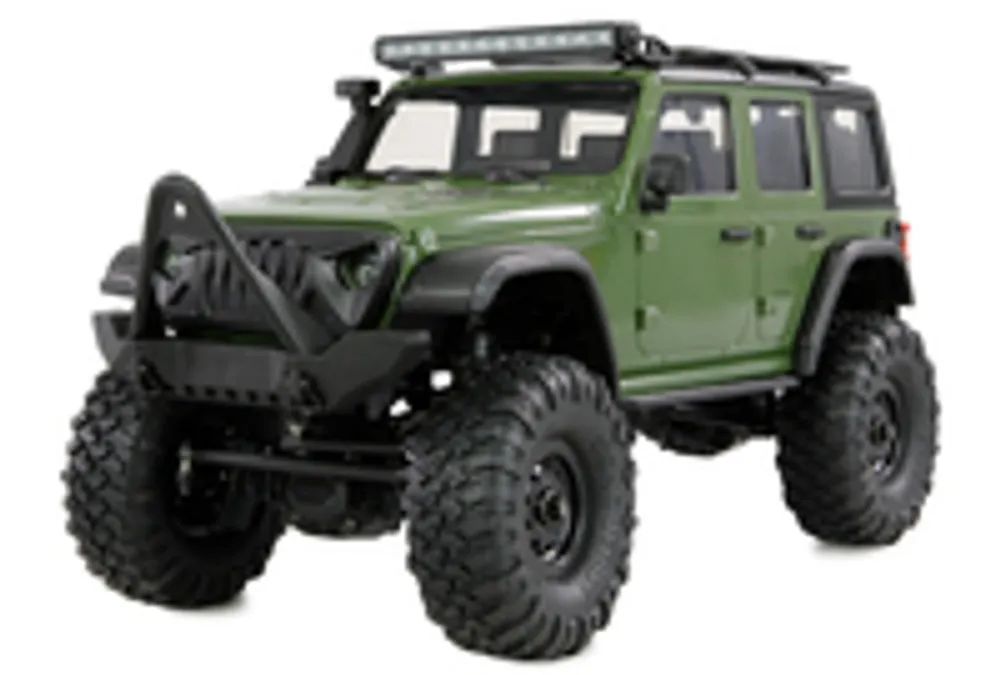 Amewi RC Crawler Mini-Crosstrailer AMXRock 4WD 1 16 RTR grün