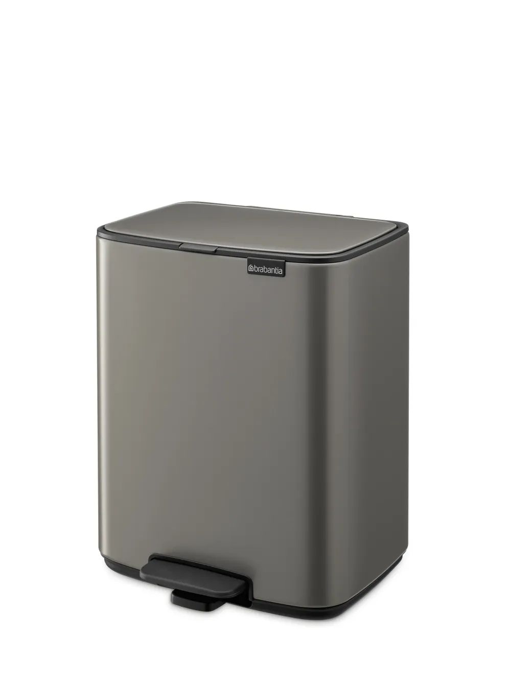 Brabantia Bo Treteimer, 12L - Platinum