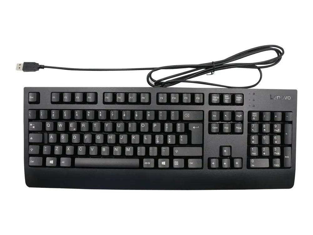 Lenovo Tastatur - USB - QWERTY - Italienisch