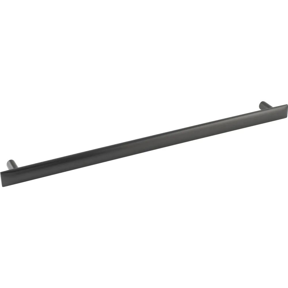 Furnipart Möbelgriff Flow Breite 356 mm, LA 320 mm, Zinkdruckguss, gun-metal