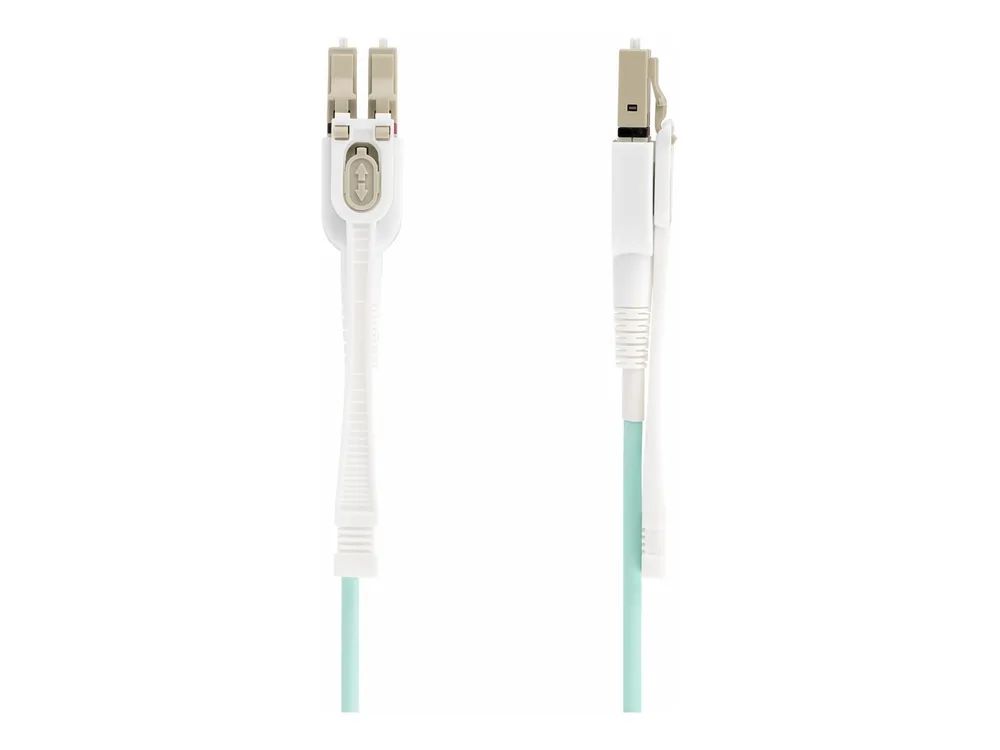 StarTech.com 10m LC/LC-UPC OM4 Multimode Glasfaser Patchkabel, Push-Pull - Patch-Kabel - LC/UPC Multi-Modus (M)