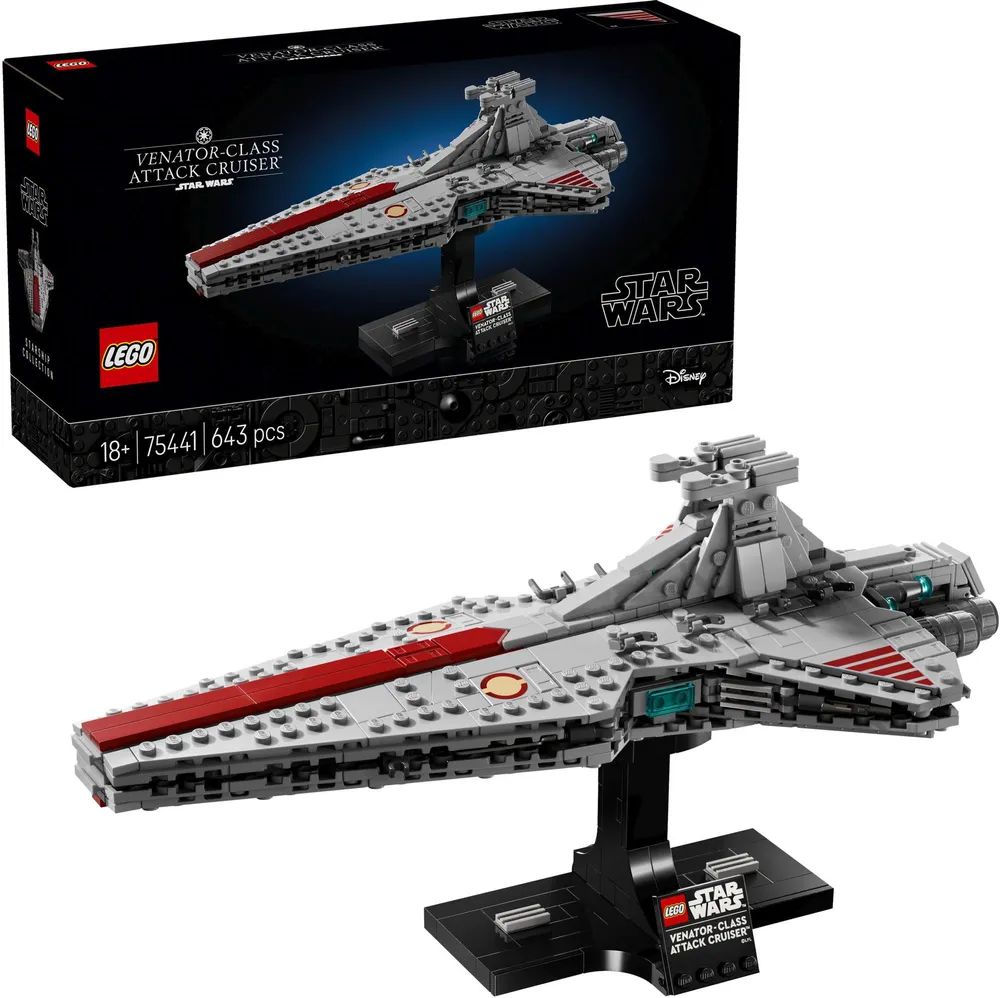 LEGO 75441 Star Wars Angriffskreuzer der Venator-Klasse