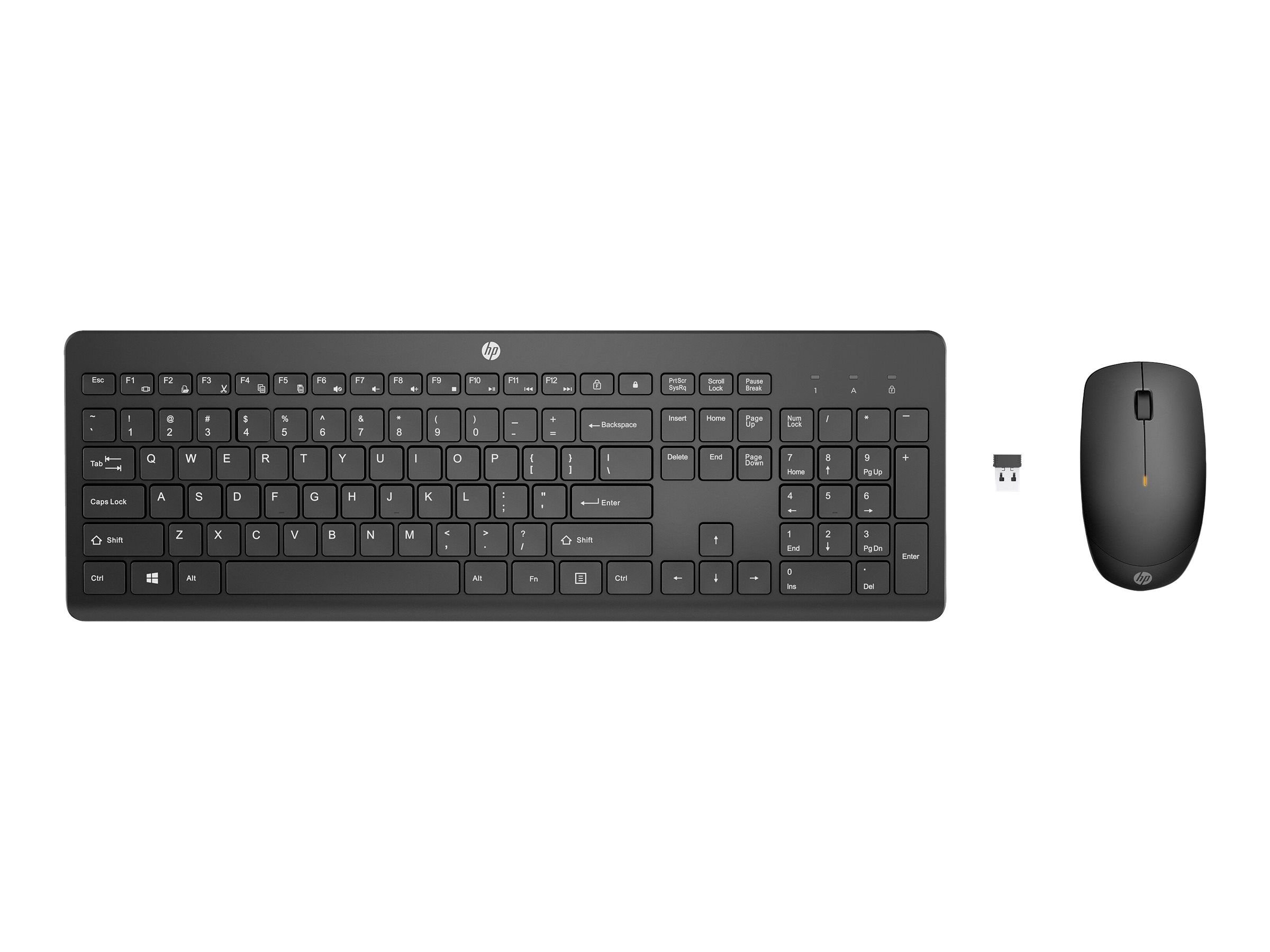 HP 235 - Tastatur-und-Maus-Set - kabellos