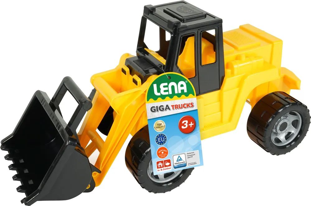 Simm Spielwaren GmbH GIGA Trucks Schaufellader, schwarz/gelb