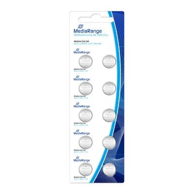Media Range MediaRange Alkaline Knopfzellen LR44/1,5V 1x10