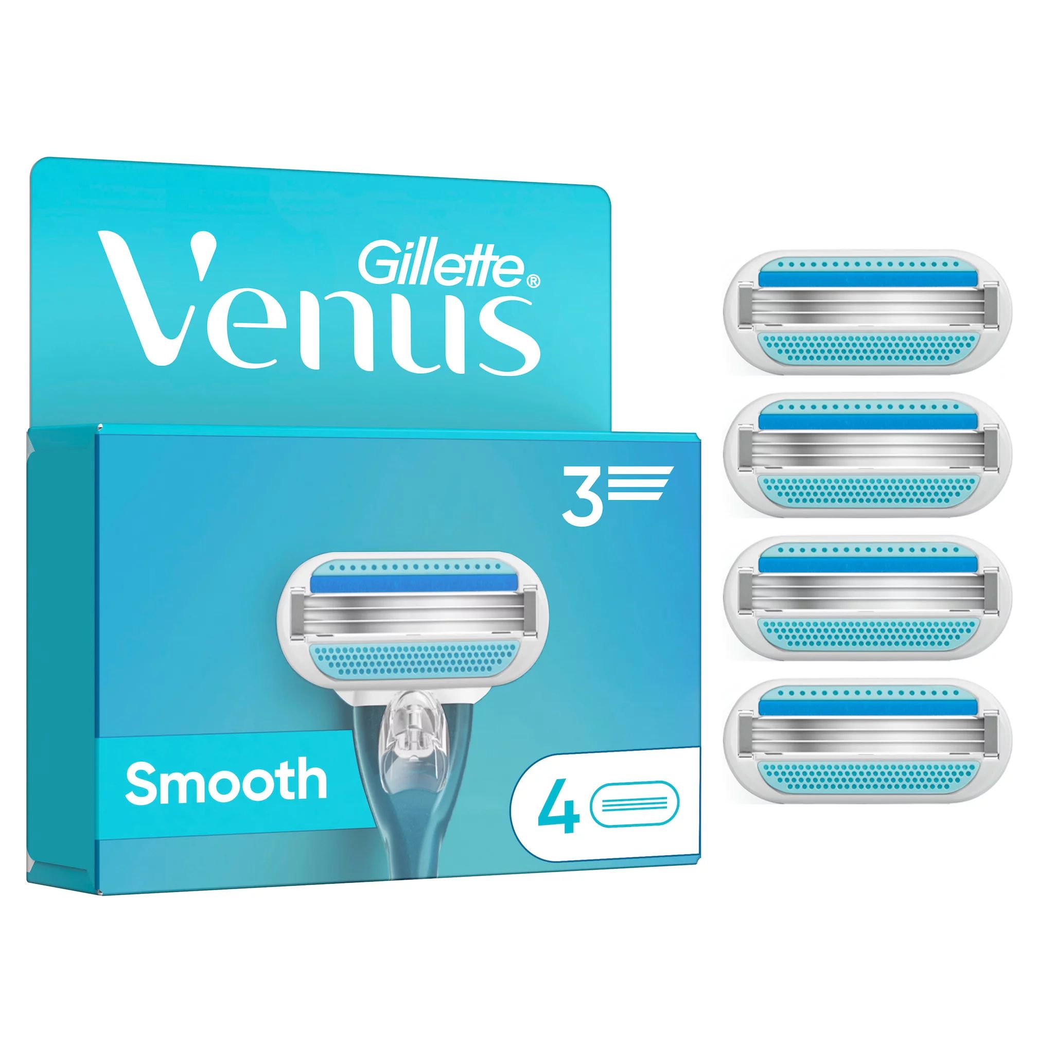 Gillette Venus Smooth Systemklingen 4er 3 für 2 Aktion