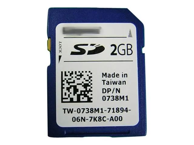 Dell Flash-Speicherkarte - 2 GB - SD - für