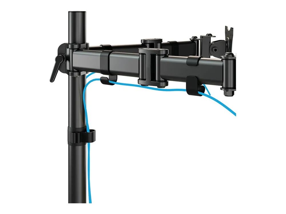 Neomounts NM-D135D - Befestigungskit - Voll beweglich - für 2 LCD-Displays - Schwarz - Bildschirmgröße: 25.4-68.6 cm (10"-27")