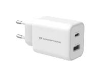 Conceptronic ALTHEA 2-Port 33W USB PD-PPS-Ladegerät - QC 3.0 - Drinnen - AC - 3,3 V - Weiß