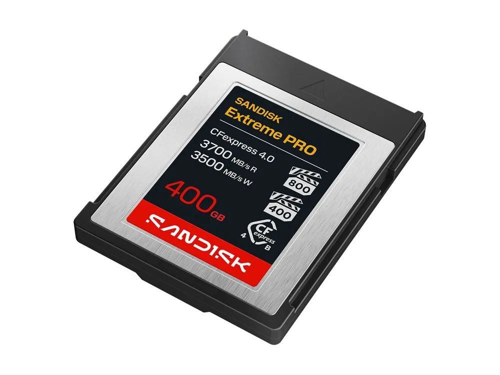 SanDisk CFexpress Extreme PRO 400GB (4.0 / Type B / 3.700.MB/s)
