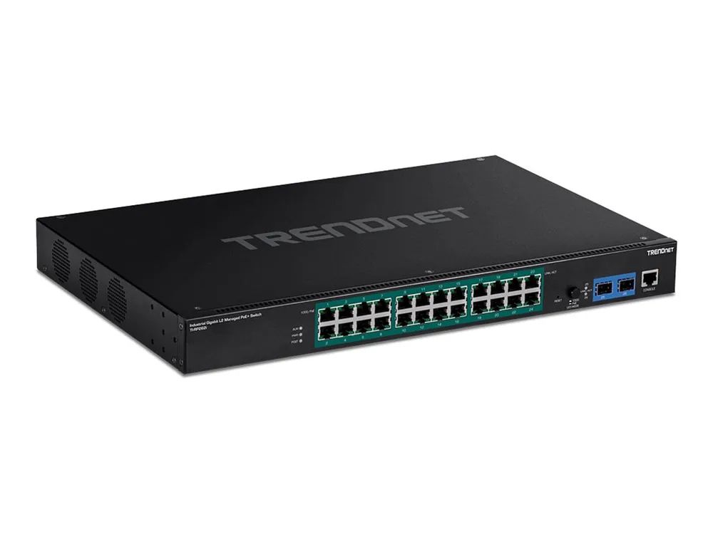 TRENDnet TI-RP262I - Industrial - Switch - managed - 24 x 10/100/1000 (PoE+)