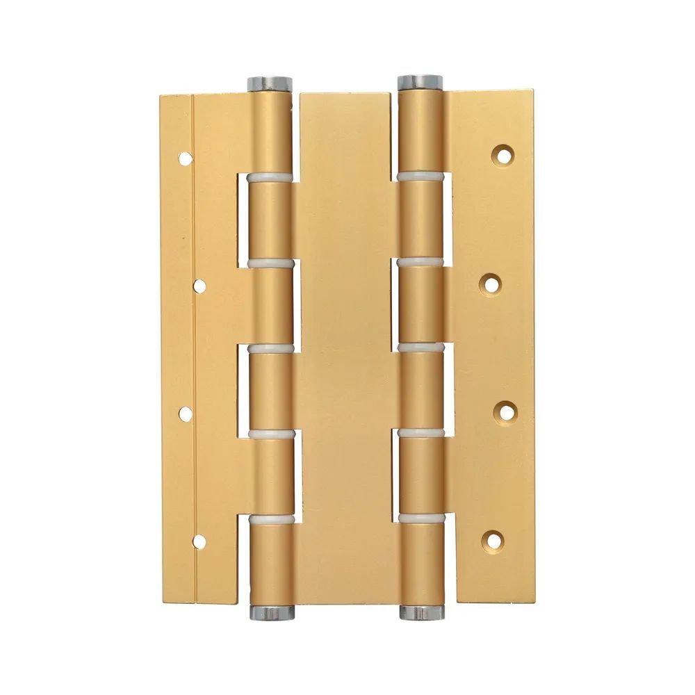 Justor Pendeltürband doppelt wirkend, Rollen ø 16 mm, Höhe 180 mm, Alu gold eloxiert