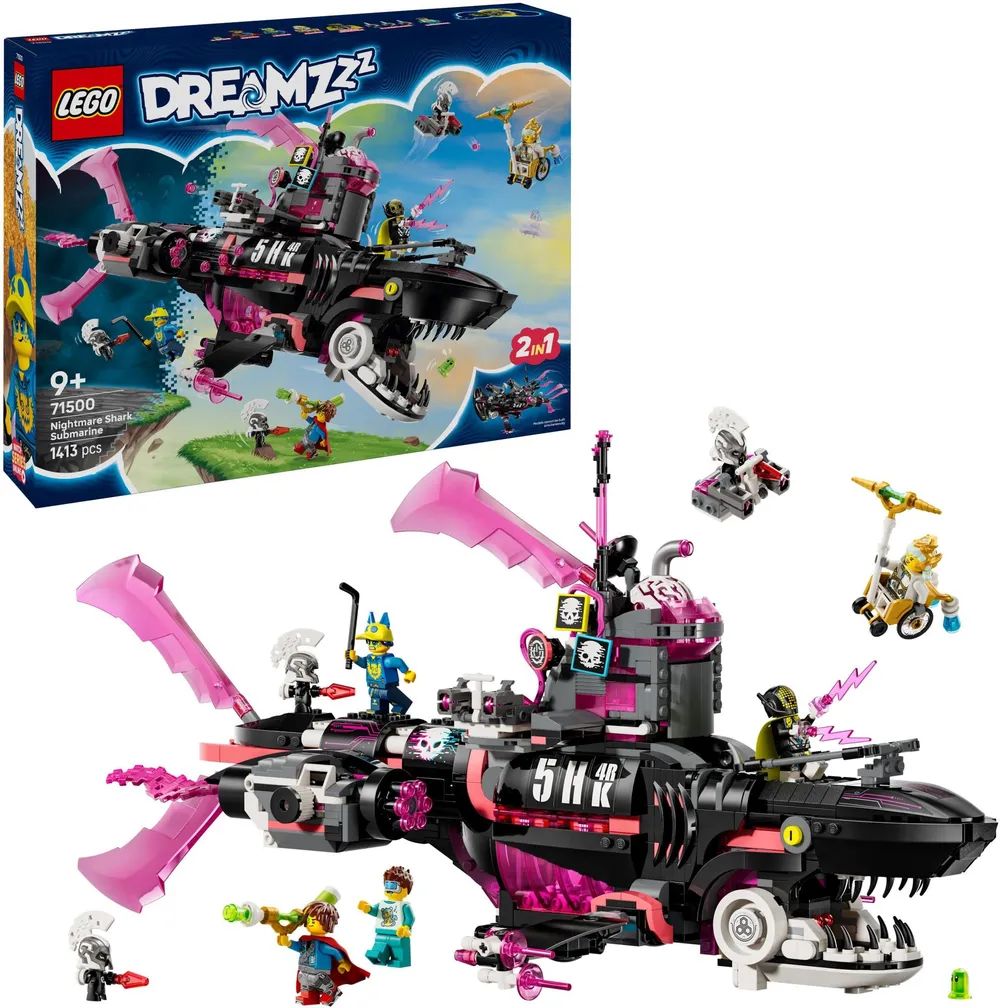 LEGO 71500 DREAMZz Albtraumhai-U-Boot