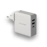 RealPower DeskCharge-65 Travel - Drinnen - AC - 20 V - Grau
