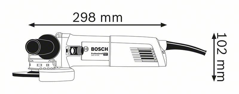 Bosch Professional GWX 14-125