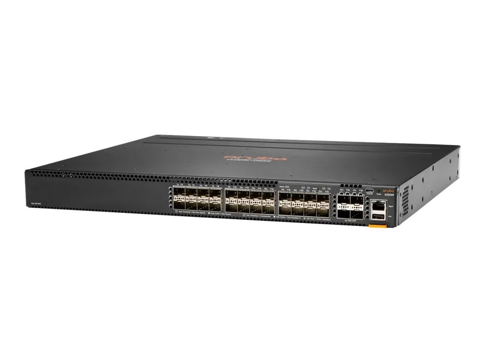 HPE Aruba 6300M - Switch - L3 - managed - 24 x 1 Gigabit / 10 Gigabit SFP+ + 4 x 1 Gigabit / 10 Gigabit / 25 Gigabit / 50 Gigabit SFP56 (Uplink / Stacking)