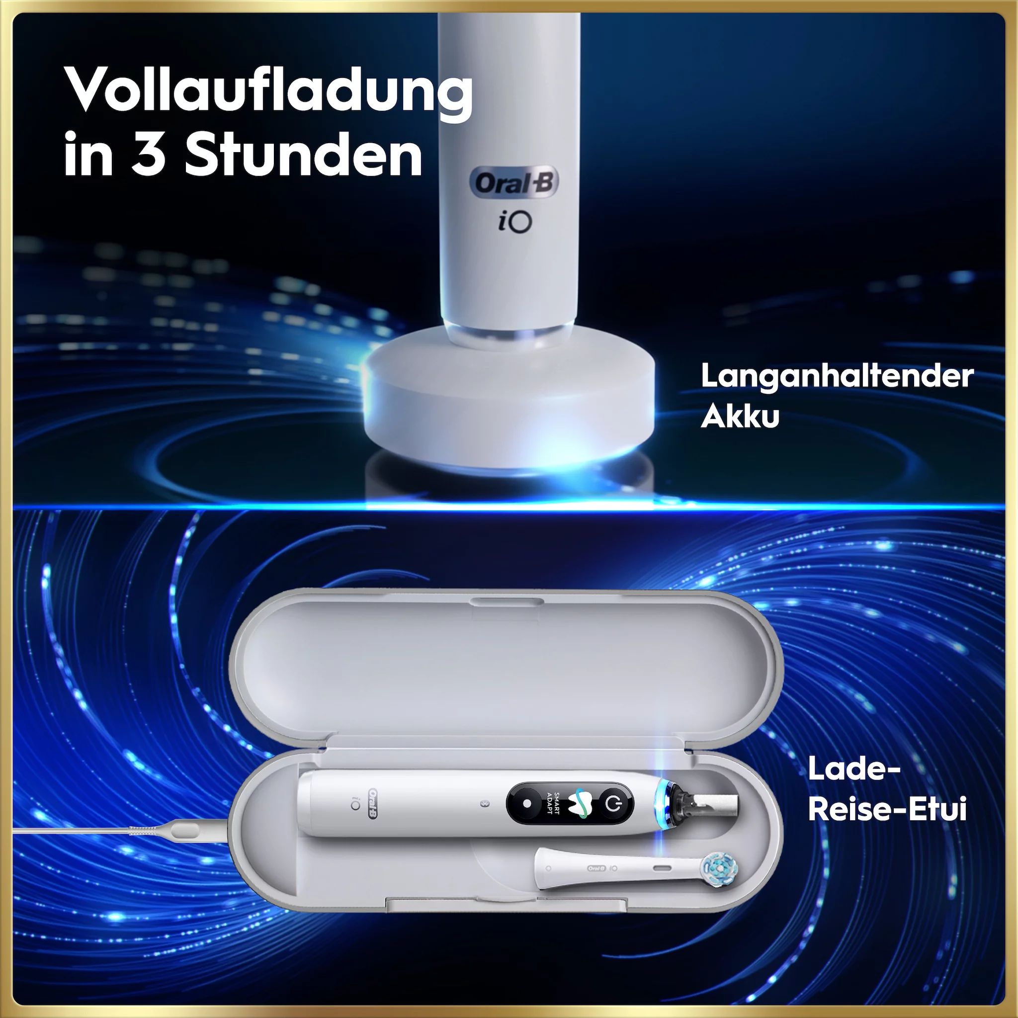 Oral-B iO Series 9, White Alabaster Luxe Edition