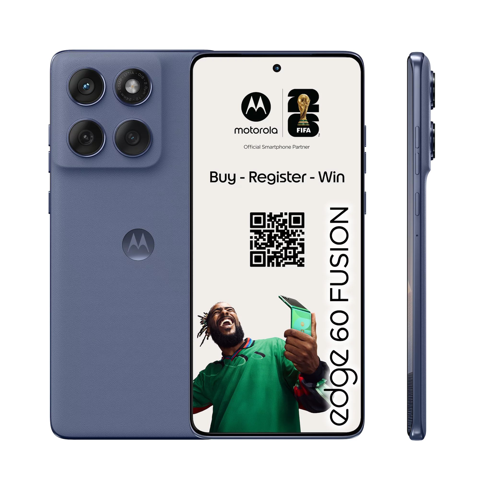 MOTOROLA edge 60 fusion, PANTONE® Slipstream 6,67"-Super-HD Open-Box