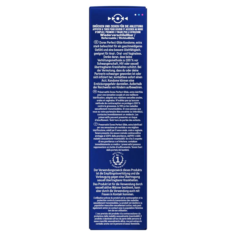 Durex Perfect Glide Kondom 10er - Analkondom
