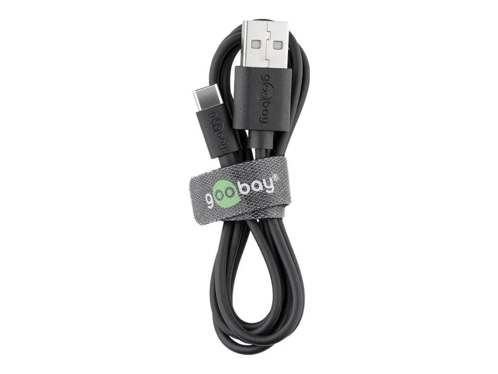 Goobay USB-Kabel - 24 pin USB-C (M) umkehrbar zu USB (M)