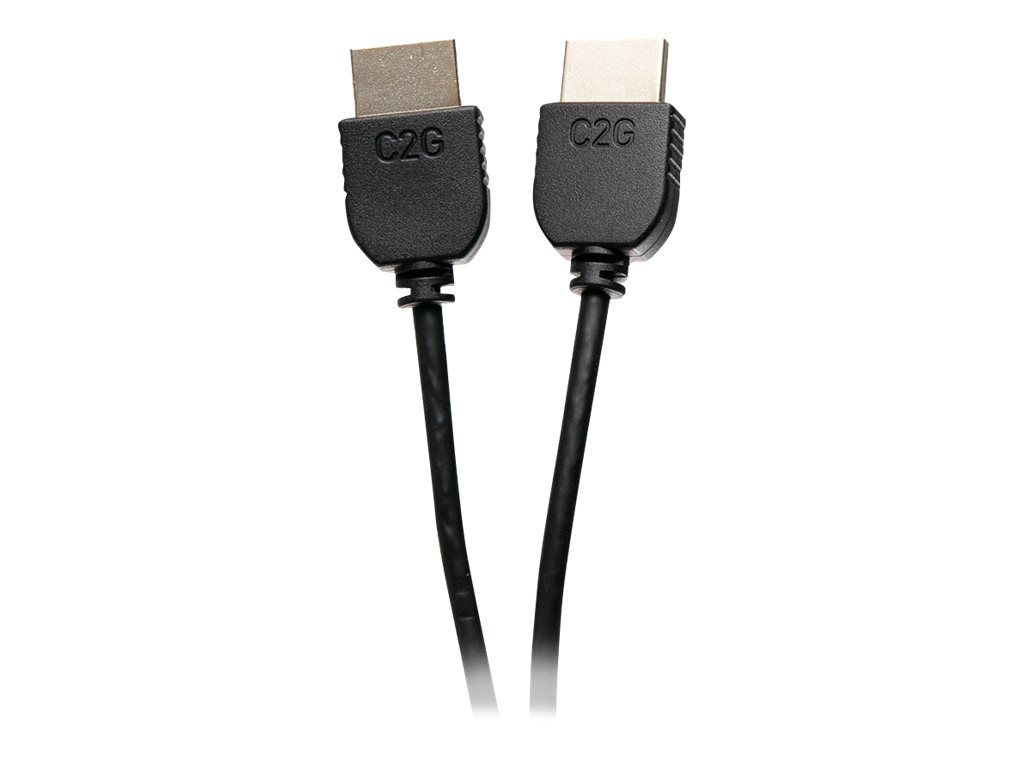C2G 2ft 4K HDMI Cable - Ultra Flexible Cable with Low Profile Connectors