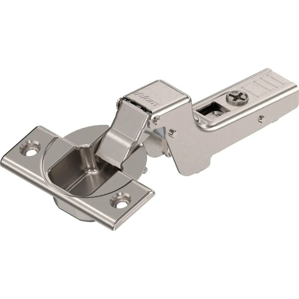 BLUM CLIP top Möbel Scharnier 110°, 18mm gekröpft mit Feder, Schrauben
