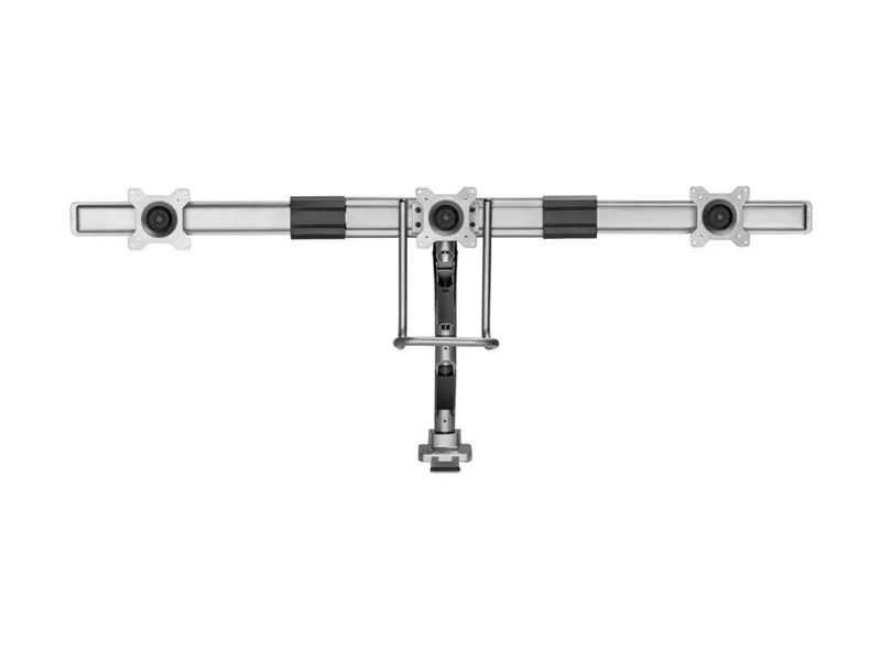 Equip Befestigungskit (CPU-Halterung, Tastatur-Tablett, Wandmontagehalterung) - Gasfeder - für LCD-Display / Curved LCD-Display - workstation - Kunststoff, stainless steel, Aluminium - Schwarz - Bildschirmgröße: 43.2-81.3 cm (17"-32")