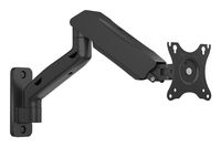 ICY BOX Monitorarm mit Wandhalterung IB-MS103-W schwarz für Monitor bis 32" - Zubehör TFT/LCD-TV