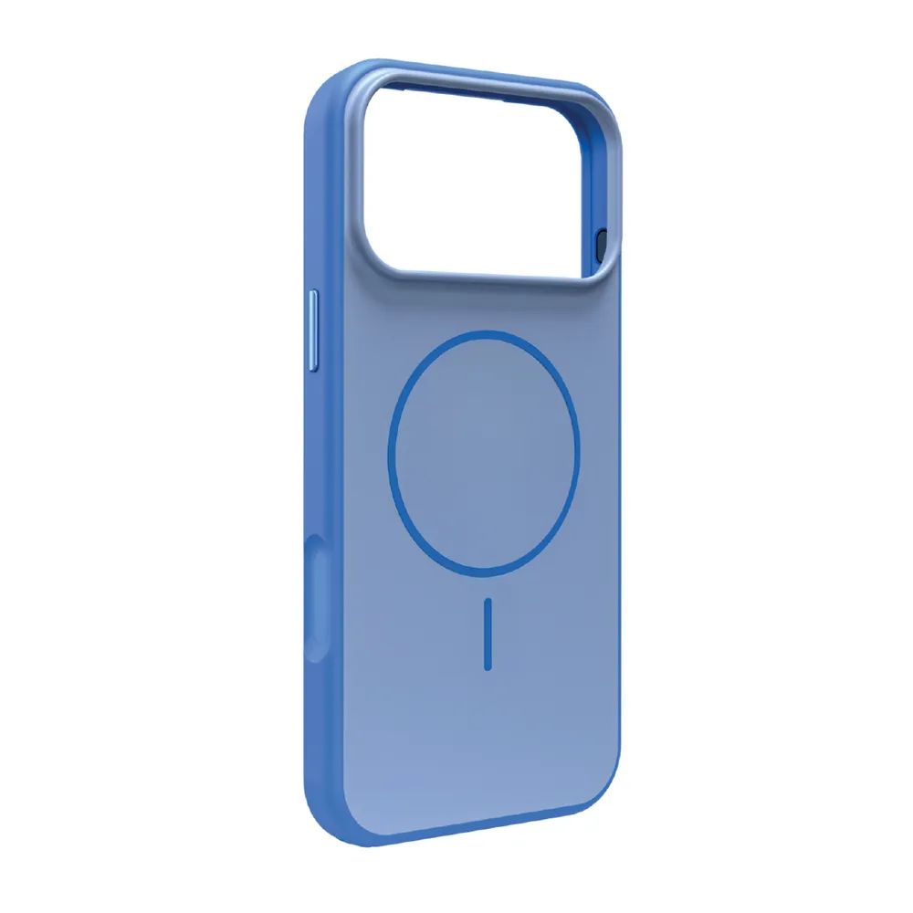 PURO BLEND MAG MagSafe kompatibles Cover für iPhone 18 PRO MAX, blau
