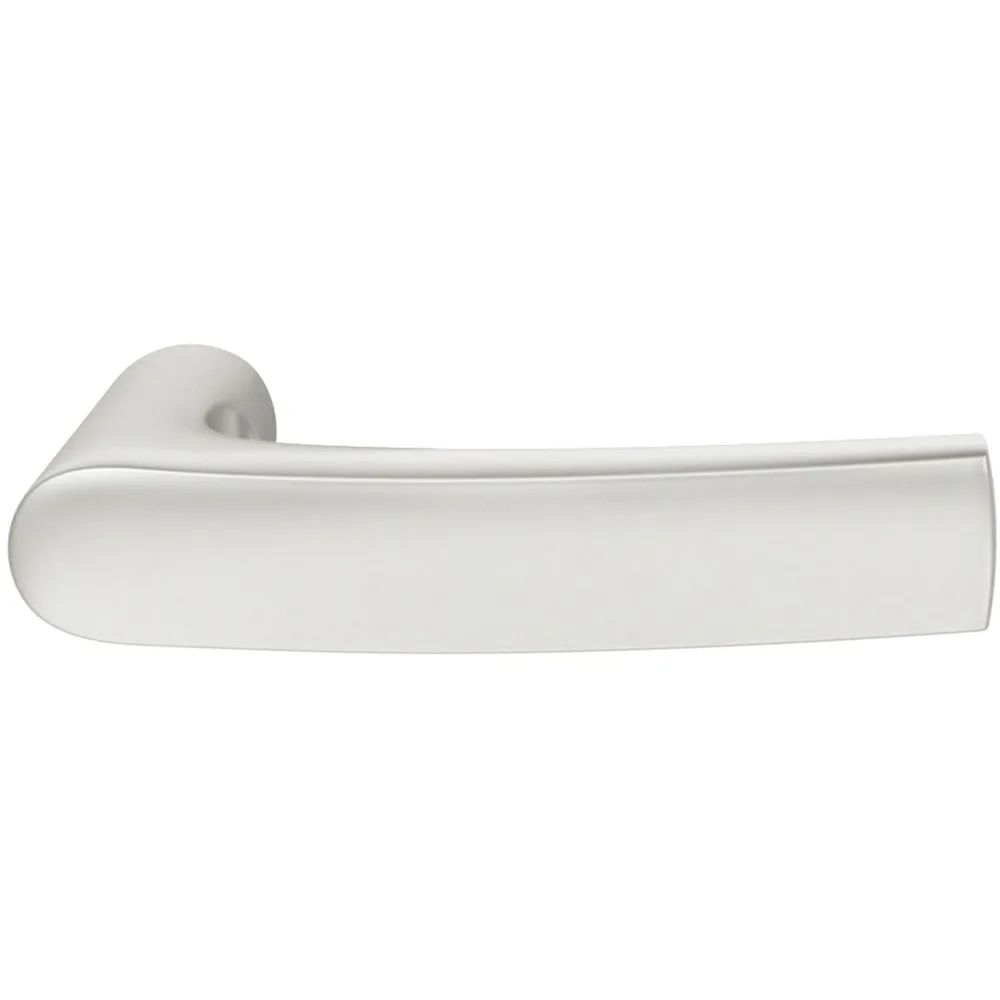 FSB Drückerlochteil 10 1015 04600 ASL/AGL, Aluminium silber eloxiert