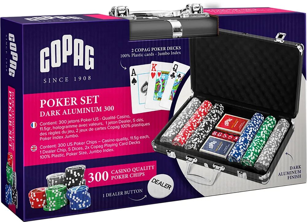 Cartamundi Deutschland GmbH COPAG POKER SET Aluminum 300 Casino