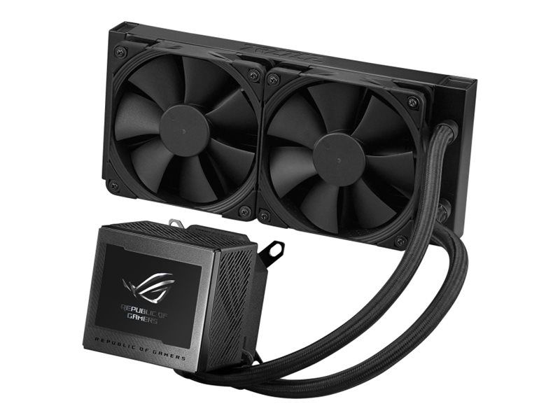 ASUS ROG RYUJIN III 240 - Prozessor-Flüssigkeitskühlsystem - mit LCD-Display - (für: AM4, LGA1200, LGA1700, AM5, LGA115x Socket)