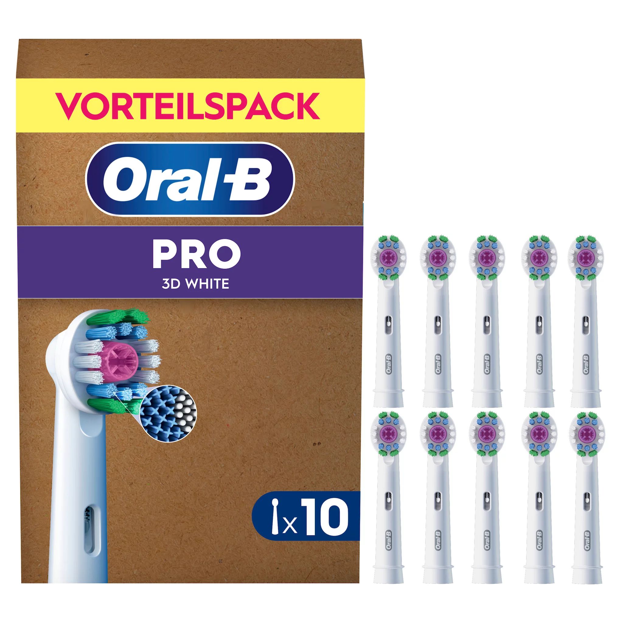 Oral-B Aufsteckbürsten Pro 3D White 10er FFU