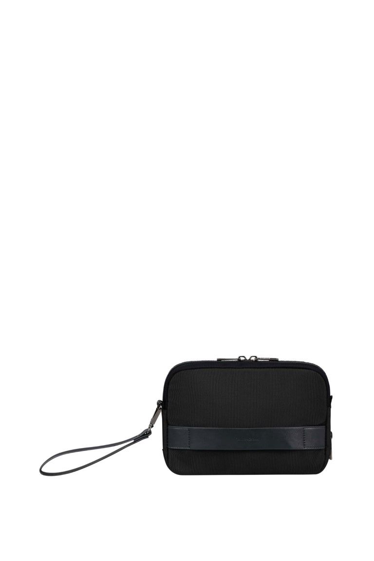 SAMSONITE SACKSQUARE TRAVEL CLUTCH, black