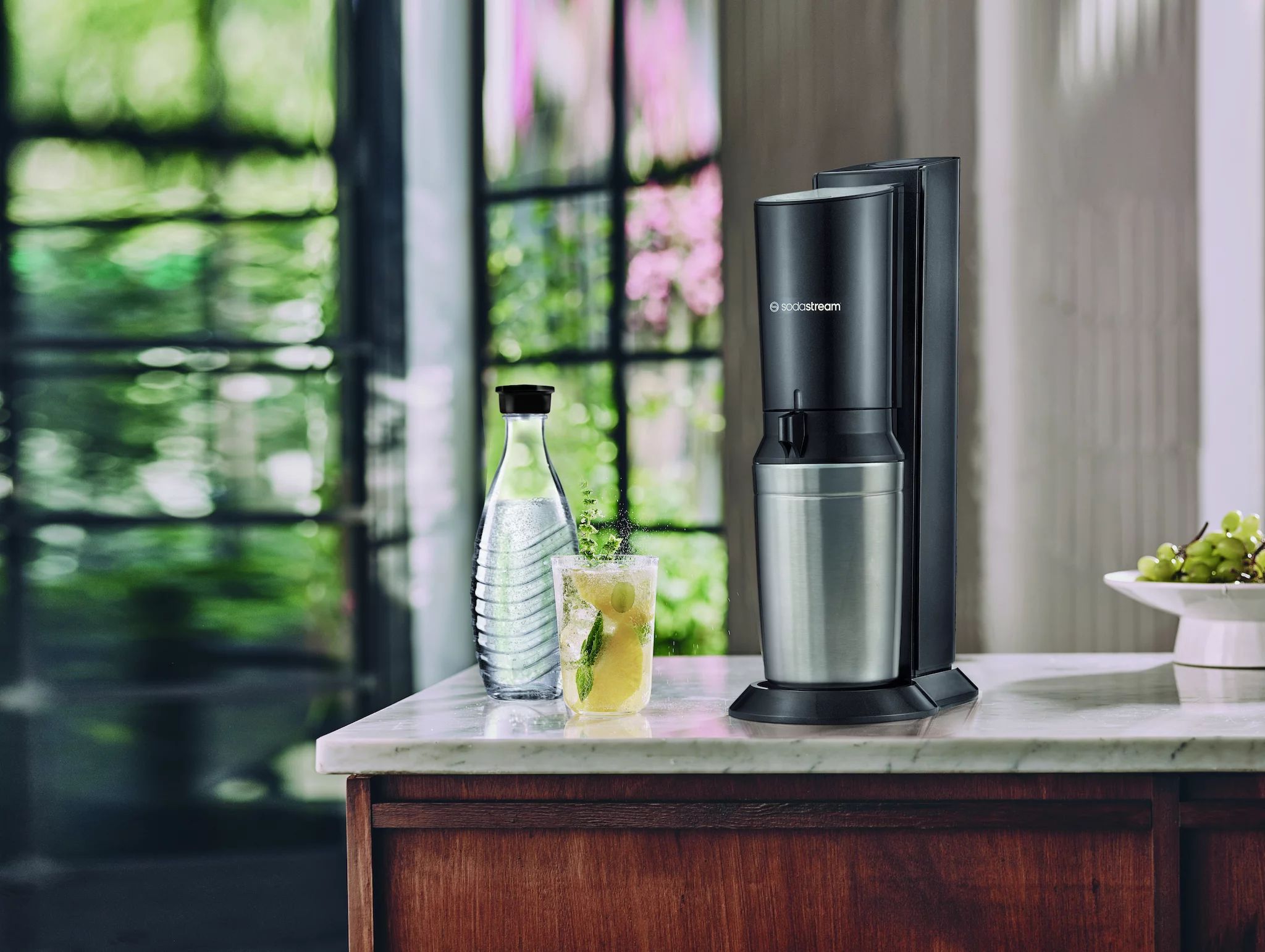 SodaStream Crystal 3.0 titan Vorteilspack Open-Box