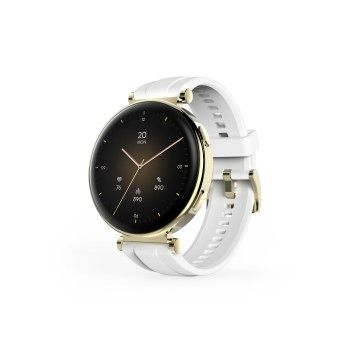 Hama Smartwatch "7000", AMOLED 43 mm, Telefonfunktion, wasserdicht, rund, Gold