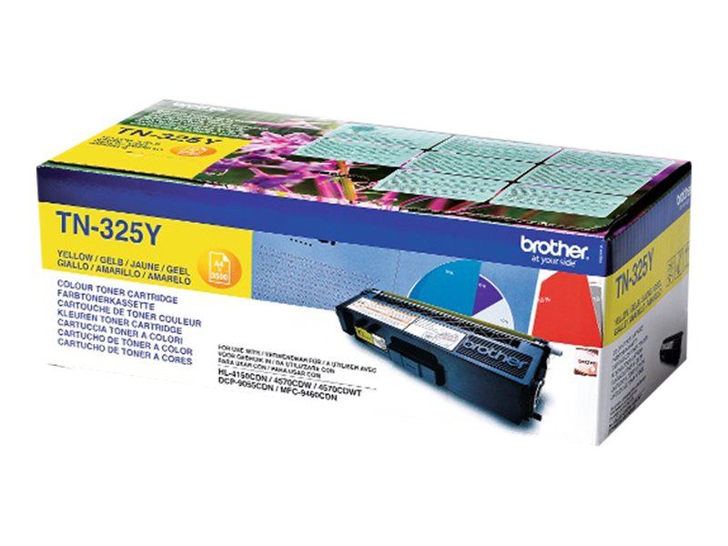 Brother TN325Y - Gelb - original - Tonerpatrone
