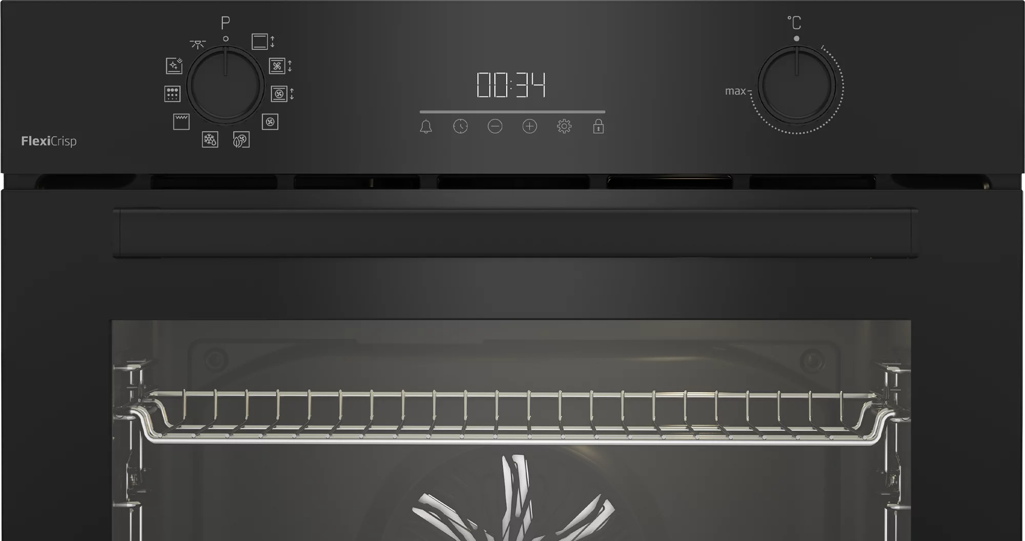 Beko BBIM17300BMPEF Multifunktionsbackofen mit Pyrolyse, Black