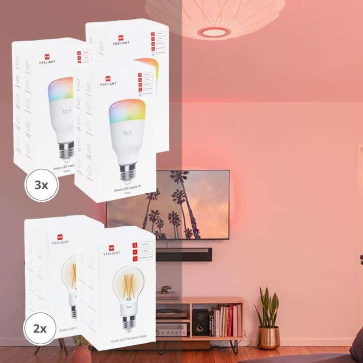 Yeelight Bulb Set 3C 2F