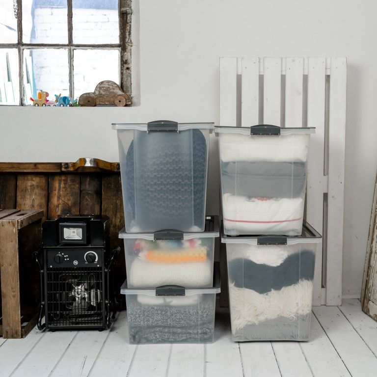 Rotho Stapelbox A3, 38 l COMPACT