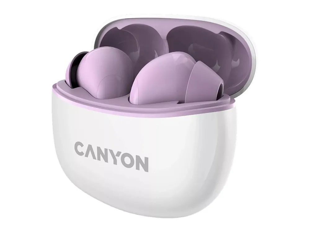 Canyon TWS-5 - True Wireless-Kopfhörer mit Mikrofon - lila